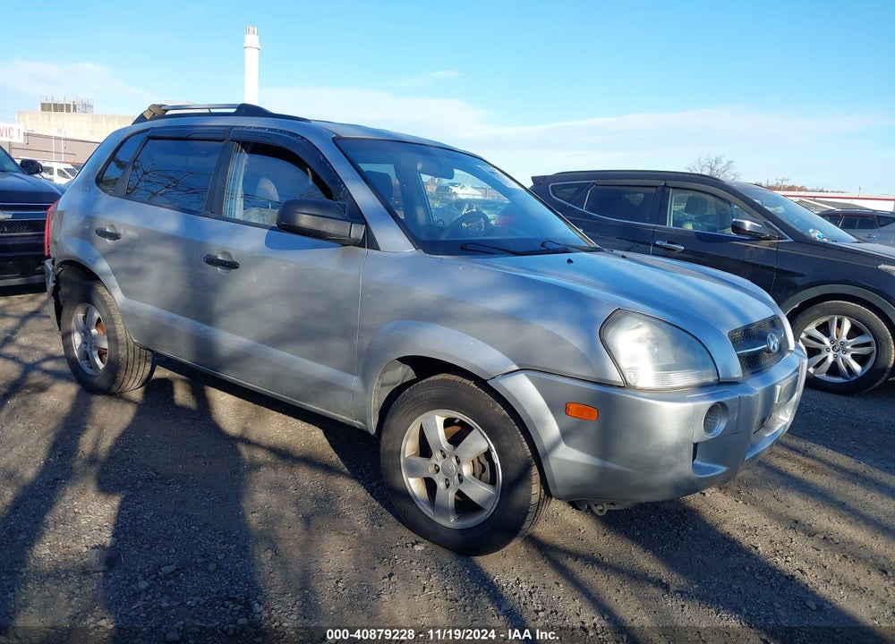 2008 HYUNDAI TUCSON GLS VIN: KM8JM12BX8U708625