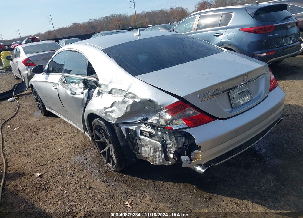 2008 MERCEDES-BENZ CLS 550 VIN: WDDDJ72X58A116565