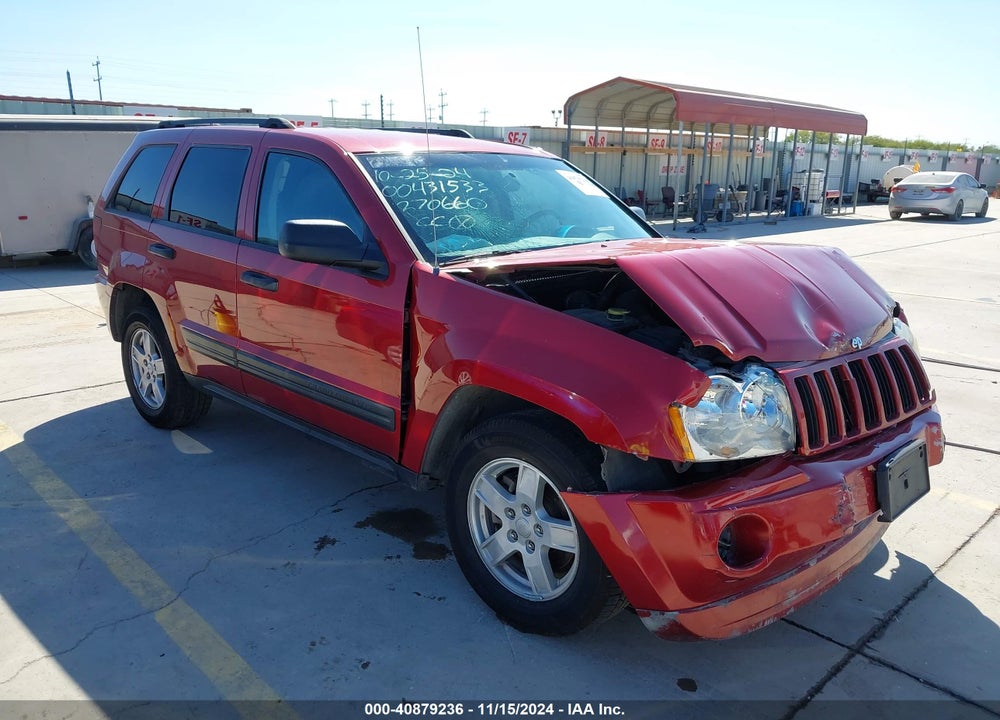 2006 JEEP GRAND CHEROKEE LAREDO VIN: 1J4GS48K96C270660