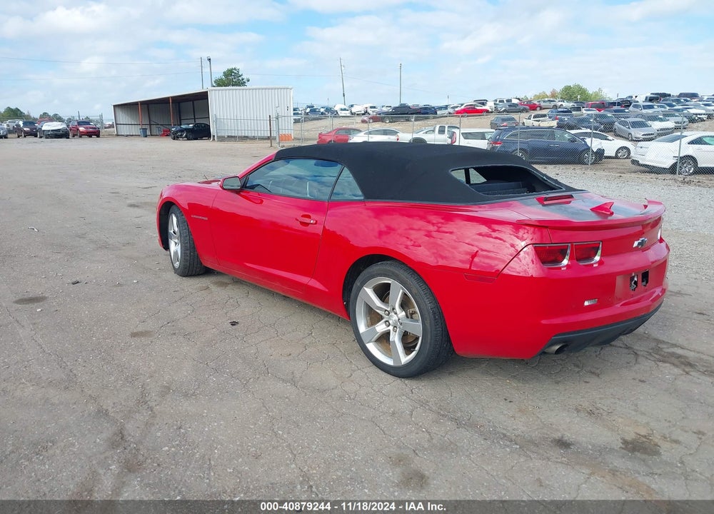 2013 CHEVROLET CAMARO 1LT VIN: 2G1FB3D37D9115841