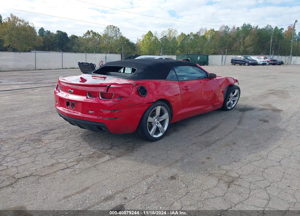 2013 CHEVROLET CAMARO 1LT VIN: 2G1FB3D37D9115841