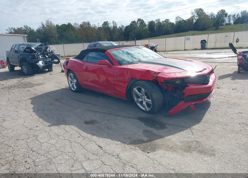 2013 CHEVROLET CAMARO 1LT VIN: 2G1FB3D37D9115841