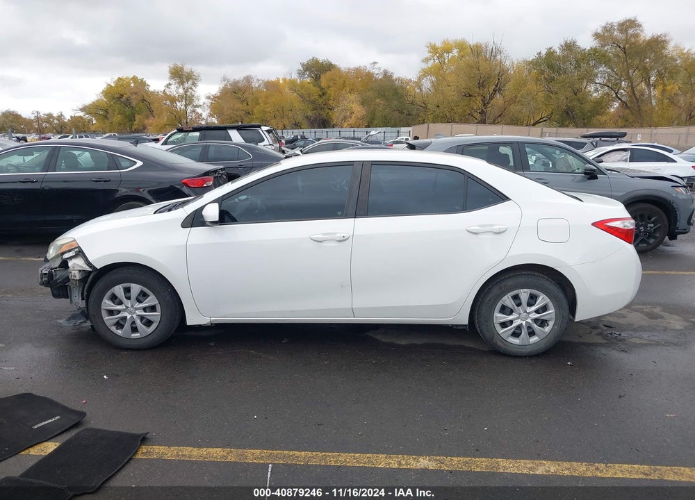 2016 TOYOTA COROLLA L VIN: 2T1BURHE1GC733143