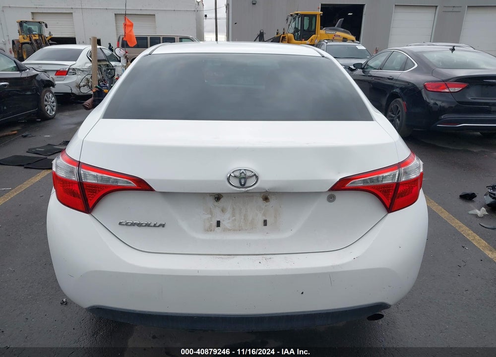 2016 TOYOTA COROLLA L VIN: 2T1BURHE1GC733143