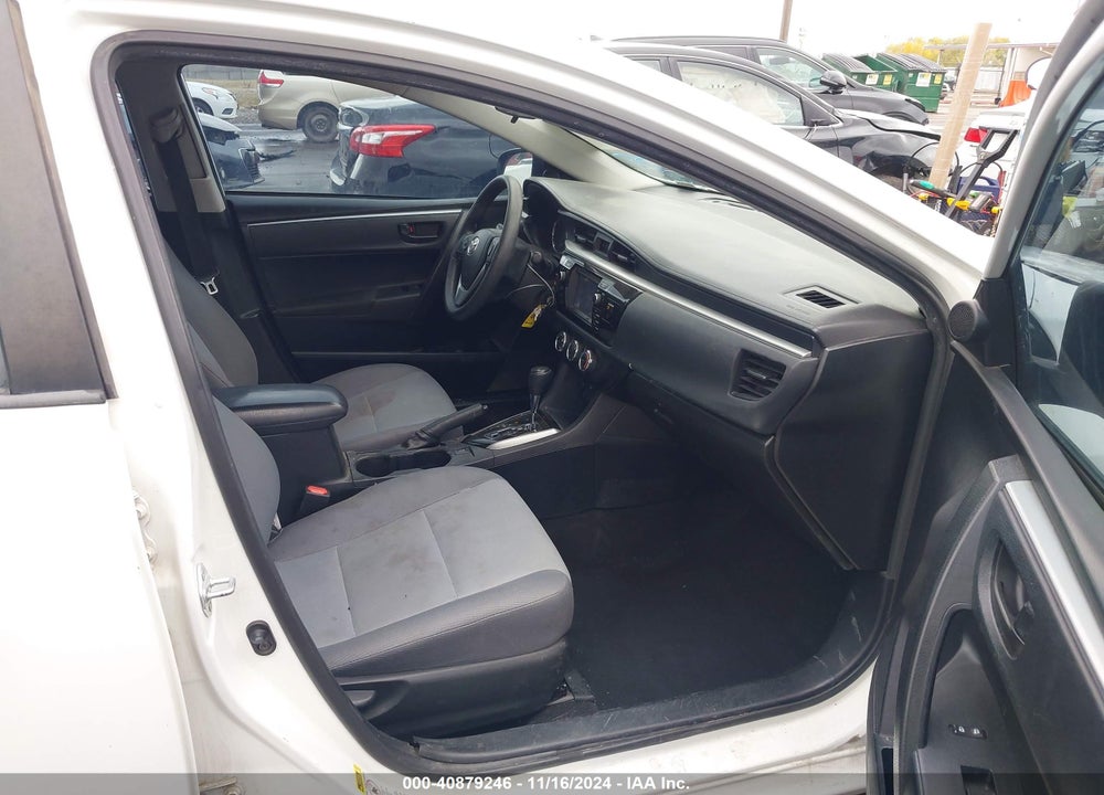 2016 TOYOTA COROLLA L VIN: 2T1BURHE1GC733143