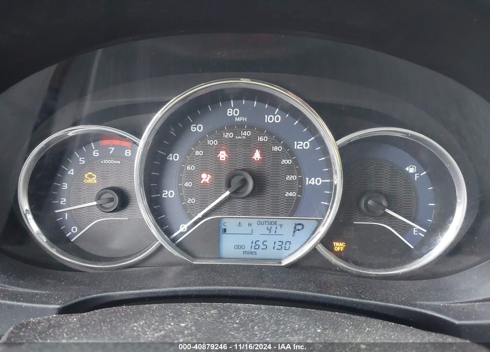 2016 TOYOTA COROLLA L VIN: 2T1BURHE1GC733143