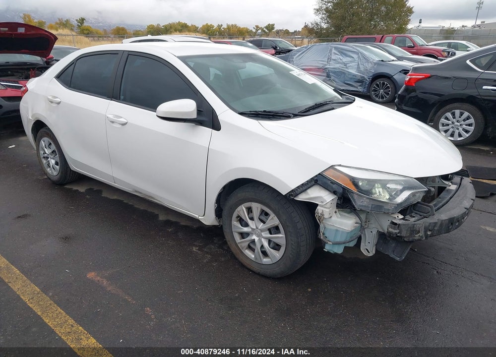 2016 TOYOTA COROLLA L VIN: 2T1BURHE1GC733143