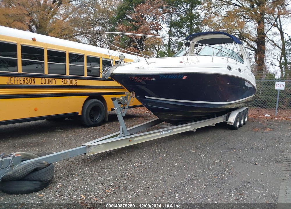 2005 SEARAY CABIN CRUISER VIN: SERT6582E505