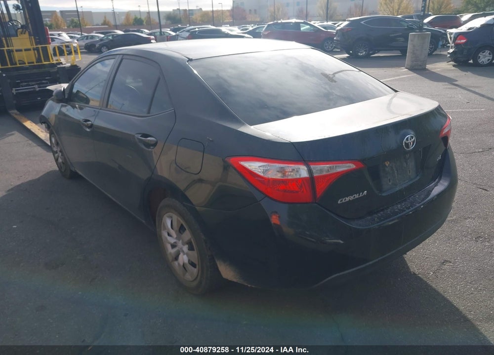 2016 TOYOTA COROLLA LE VIN: 2T1BURHEXGC520689