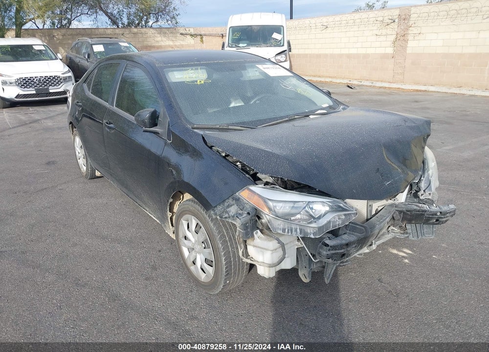 2016 TOYOTA COROLLA LE VIN: 2T1BURHEXGC520689