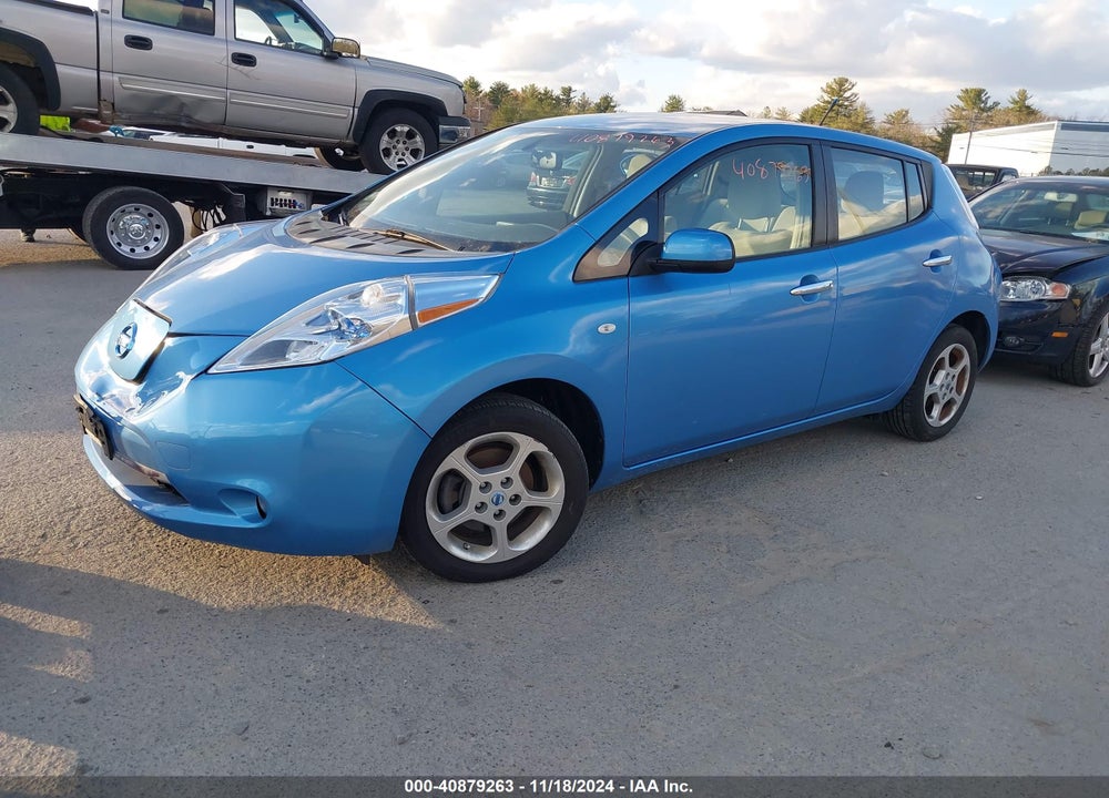 2012 NISSAN LEAF SL VIN: JN1AZ0CP2CT017813