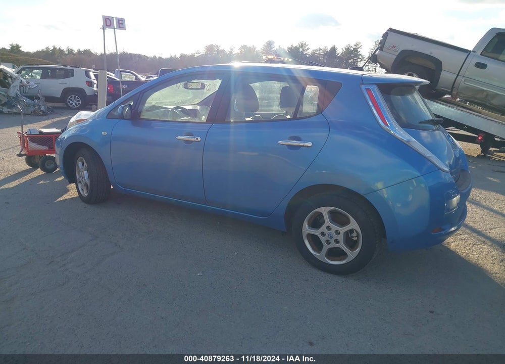 2012 NISSAN LEAF SL VIN: JN1AZ0CP2CT017813