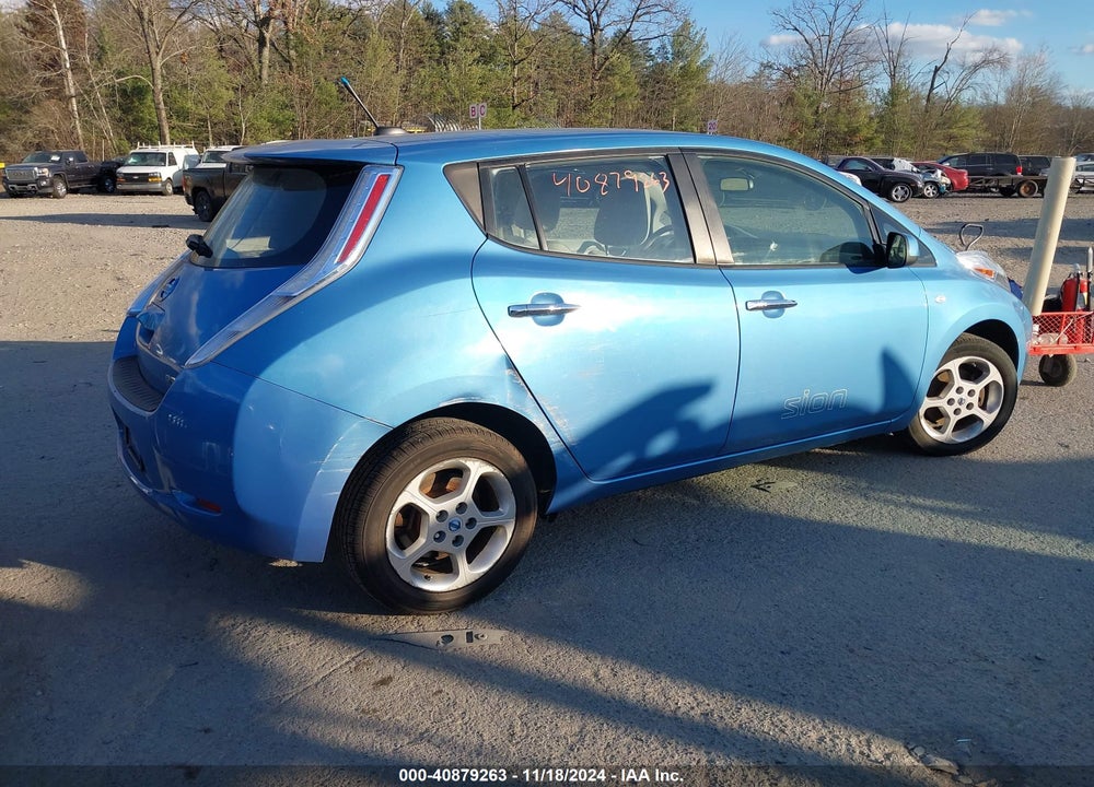 2012 NISSAN LEAF SL VIN: JN1AZ0CP2CT017813