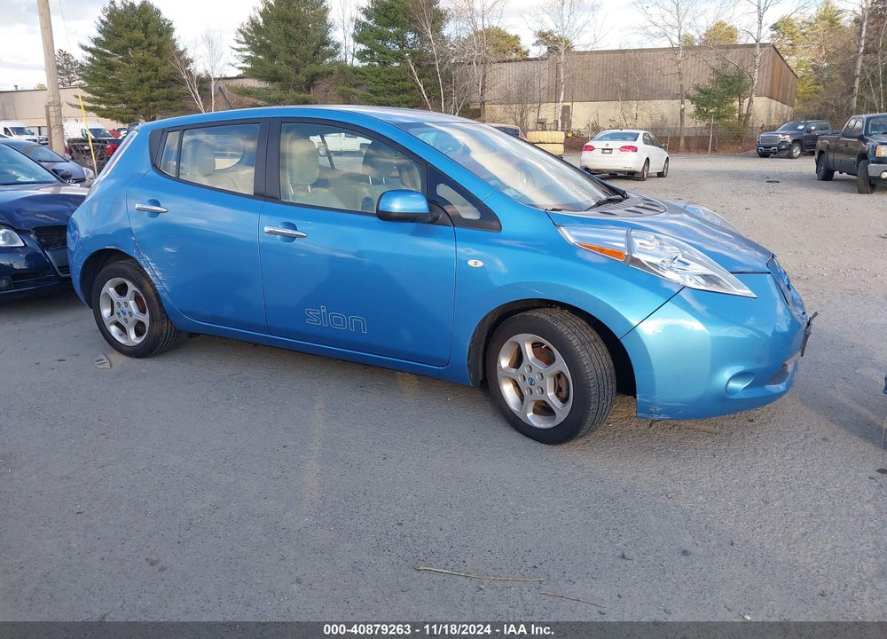 2012 NISSAN LEAF SL VIN: JN1AZ0CP2CT017813