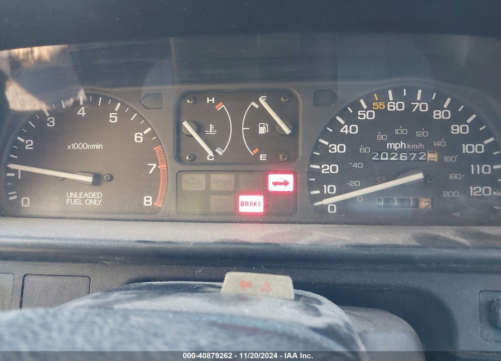 1989 HONDA CIVIC VIN: JHMEE4767KS001158