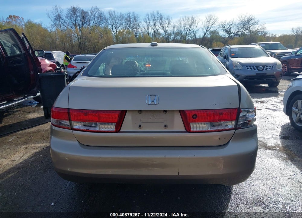 2004 HONDA ACCORD 2.4 EX VIN: 1HGCM568X4A100376