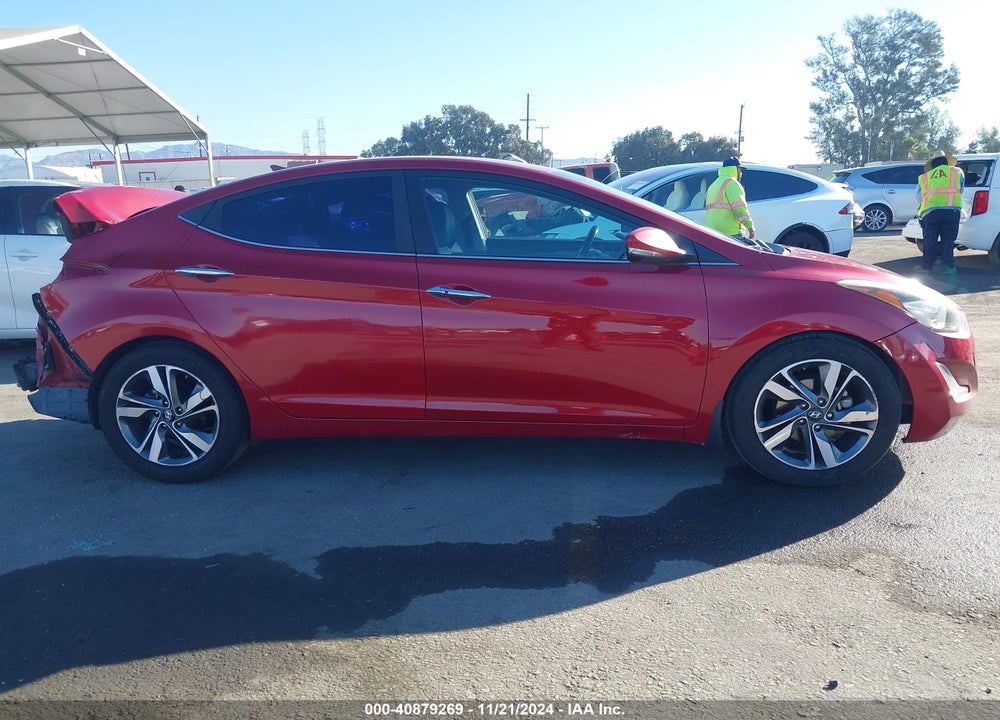 2016 HYUNDAI ELANTRA LIMITED VIN: KMHDH4AEXGU572283