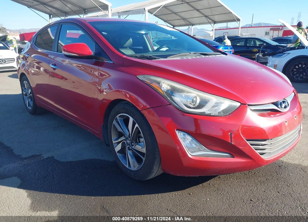 2016 HYUNDAI ELANTRA LIMITED VIN: KMHDH4AEXGU572283