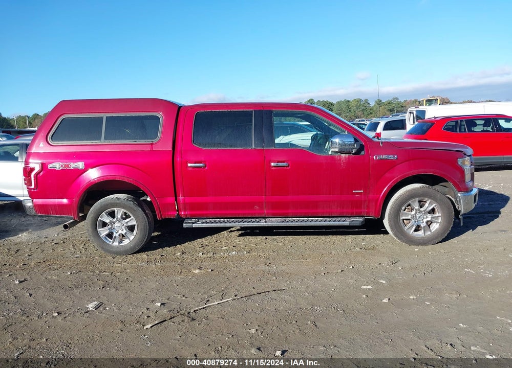 2017 FORD F-150 LARIAT VIN: 1FTEW1EG4HKC18023
