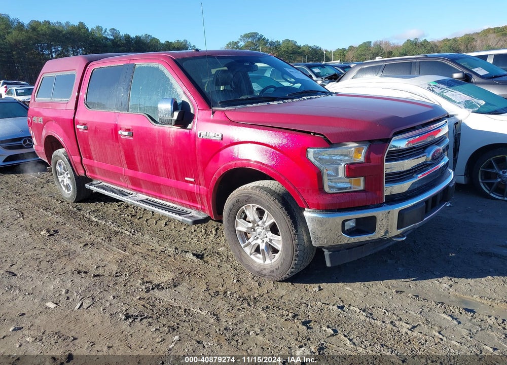 2017 FORD F-150 LARIAT VIN: 1FTEW1EG4HKC18023