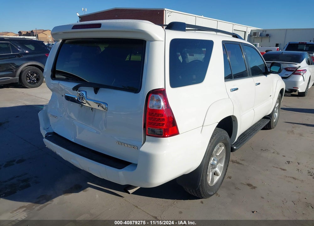 2007 TOYOTA 4RUNNER SR5 V6 VIN: JTEZU14R778080897