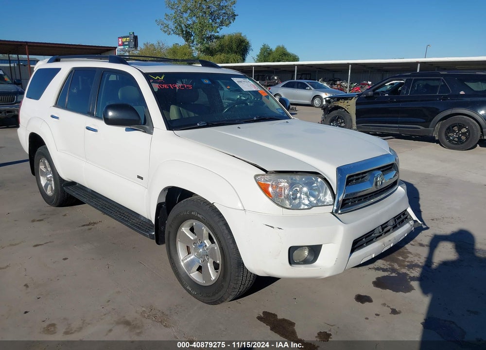 2007 TOYOTA 4RUNNER SR5 V6 VIN: JTEZU14R778080897