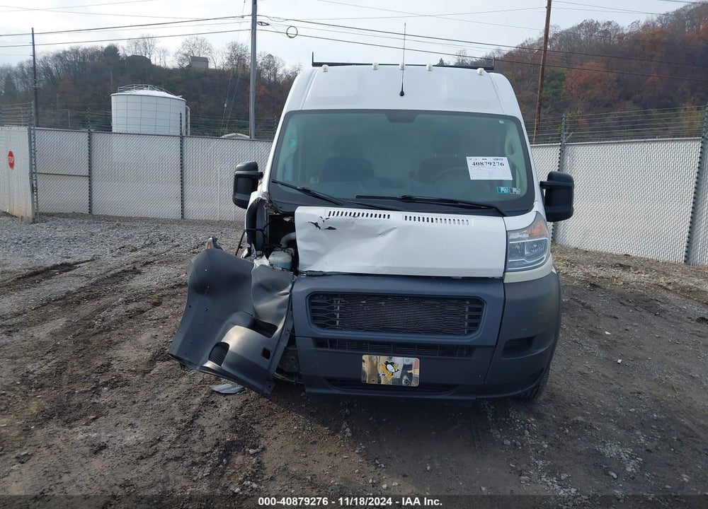 2020 RAM PROMASTER 2500 HIGH ROOF 159 WB VIN: 3C6TRVDG8LE101460