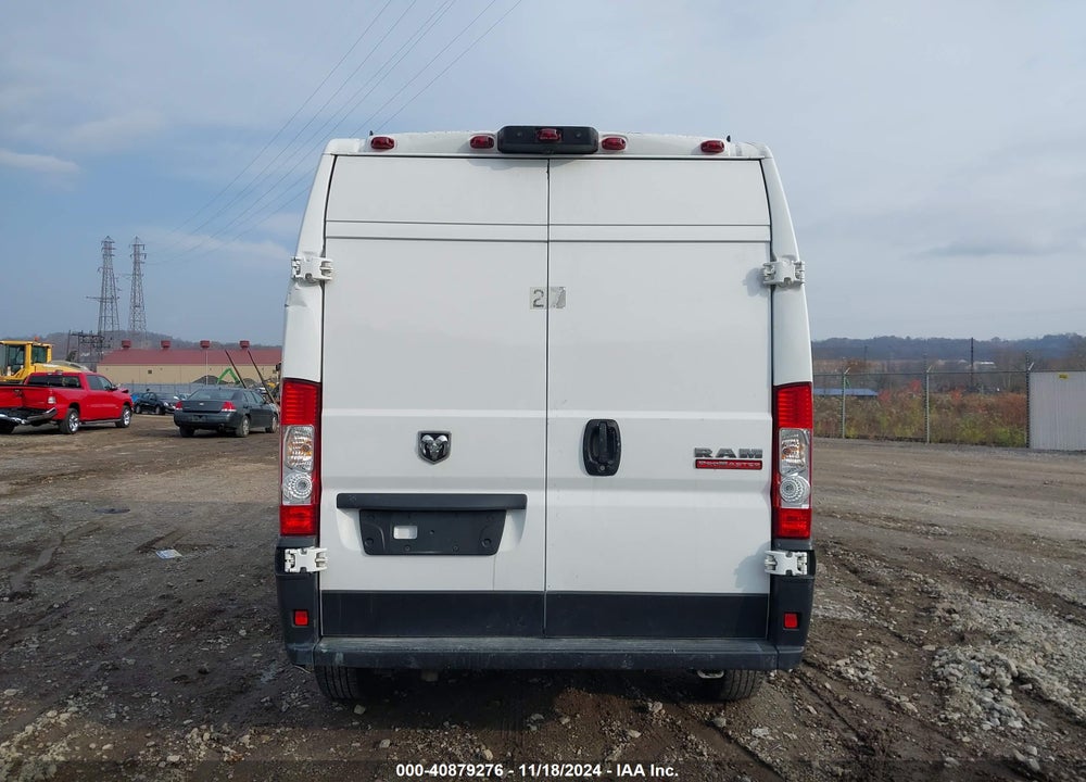 2020 RAM PROMASTER 2500 HIGH ROOF 159 WB VIN: 3C6TRVDG8LE101460