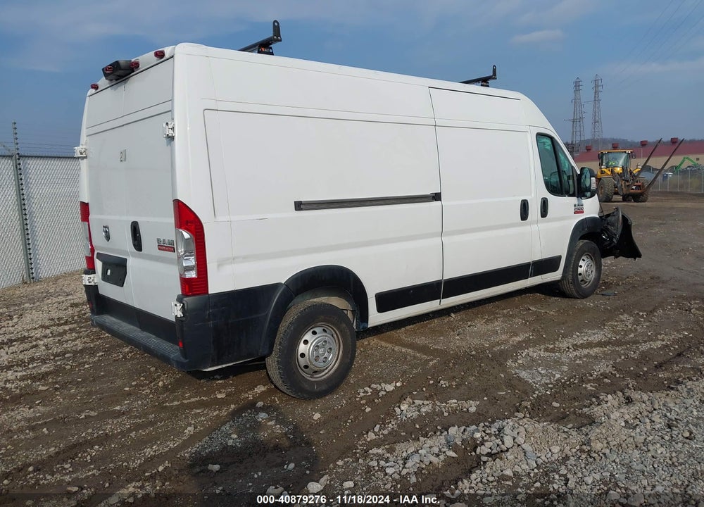2020 RAM PROMASTER 2500 HIGH ROOF 159 WB VIN: 3C6TRVDG8LE101460