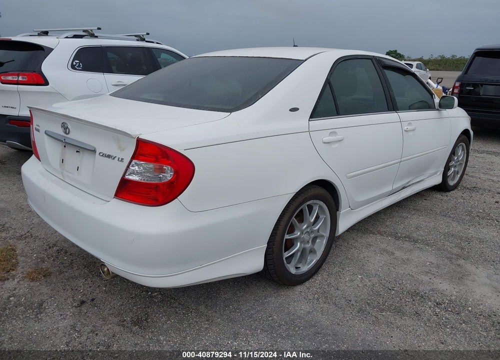 2004 TOYOTA CAMRY LE VIN: 4T1BE32K94U362560