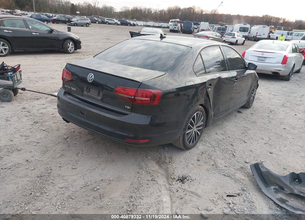 2016 VOLKSWAGEN JETTA 1.8T SPORT VIN: 3VWD17AJ8GM301697
