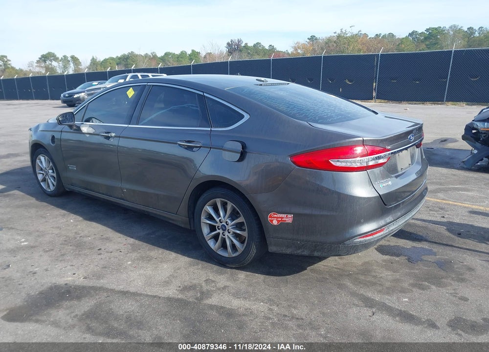 2018 FORD FUSION ENERGI SE LUXURY VIN: 3FA6P0PUXJR145214