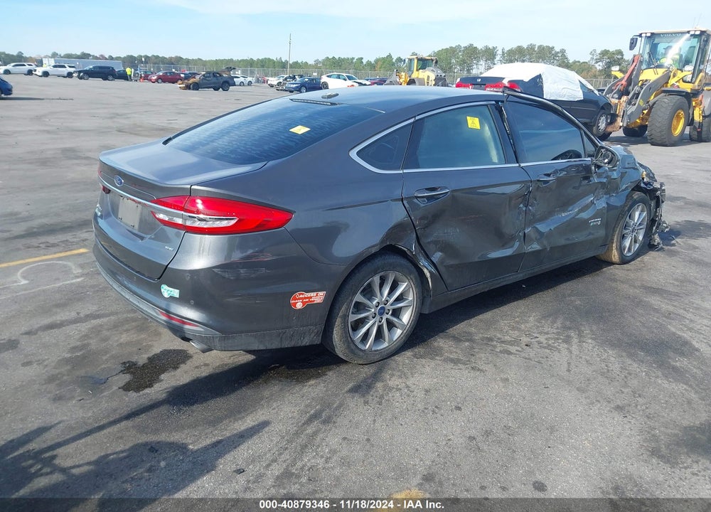 2018 FORD FUSION ENERGI SE LUXURY VIN: 3FA6P0PUXJR145214