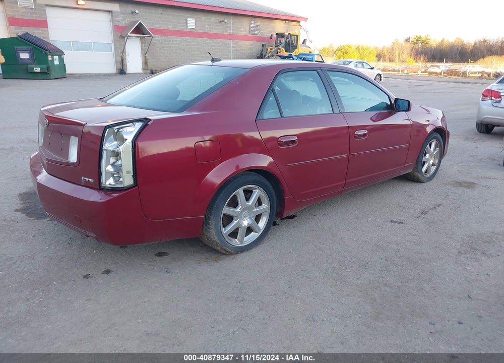 2005 CADILLAC CTS STANDARD VIN: 1G6DP567650125979