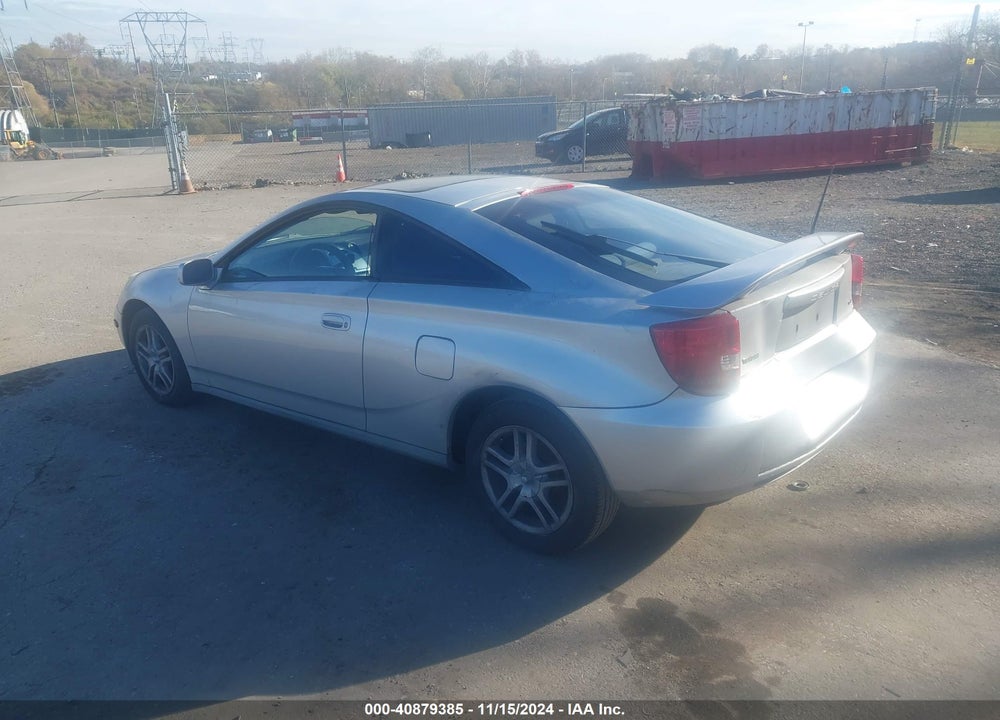 2002 TOYOTA CELICA GT VIN: JTDDR32T020140942
