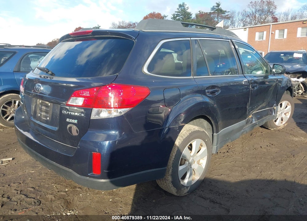 2012 SUBARU OUTBACK 2.5I PREMIUM VIN: 4S4BRBGC4C3266145
