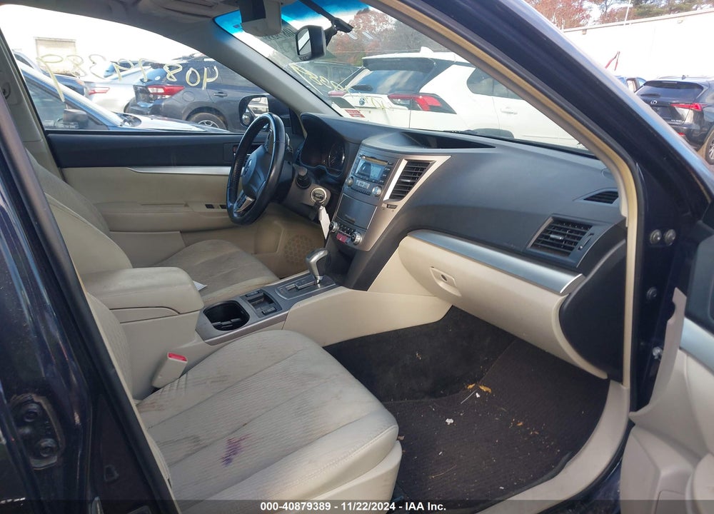 2012 SUBARU OUTBACK 2.5I PREMIUM VIN: 4S4BRBGC4C3266145