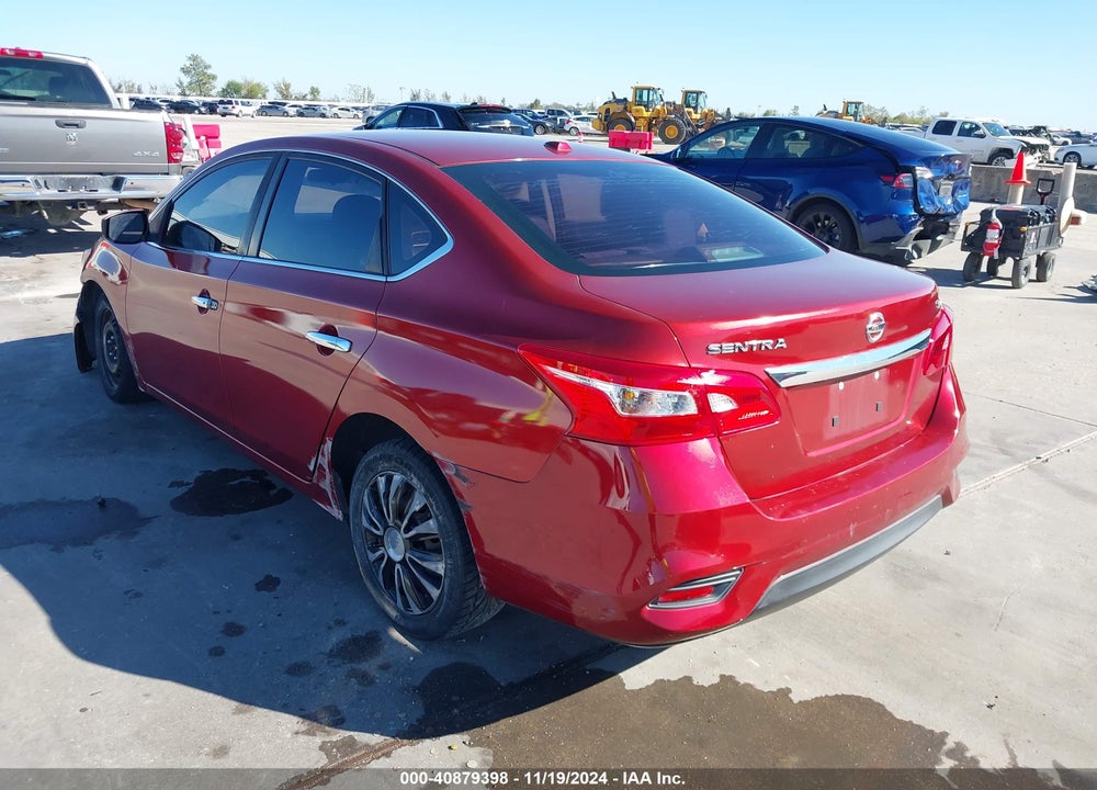 2016 NISSAN SENTRA SV VIN: 3N1AB7AP6GY317352