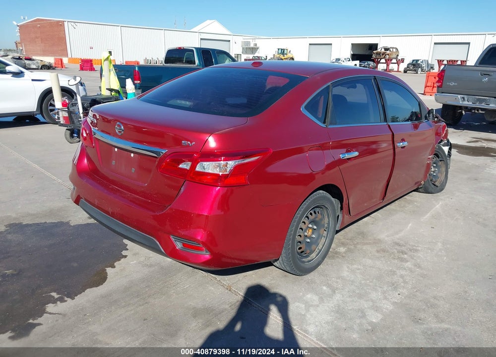 2016 NISSAN SENTRA SV VIN: 3N1AB7AP6GY317352