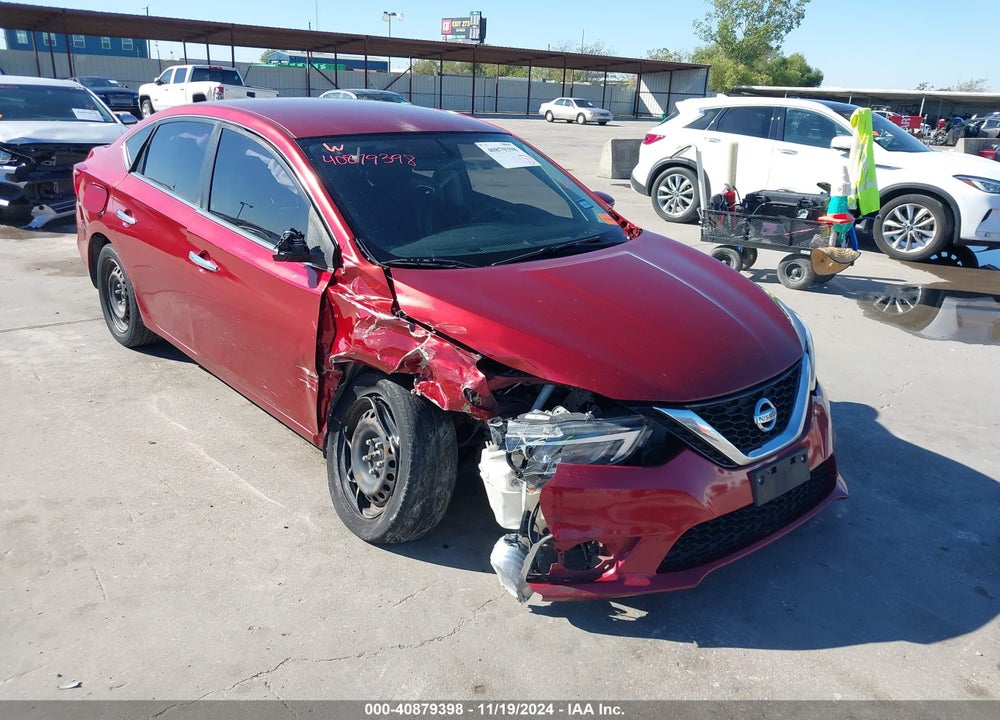 2016 NISSAN SENTRA SV VIN: 3N1AB7AP6GY317352