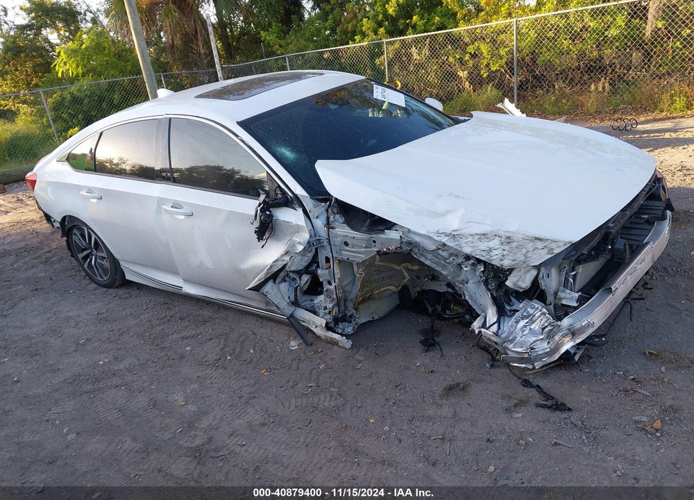 2022 HONDA ACCORD HYBRID EX-L VIN: 1HGCV3F51NA021025