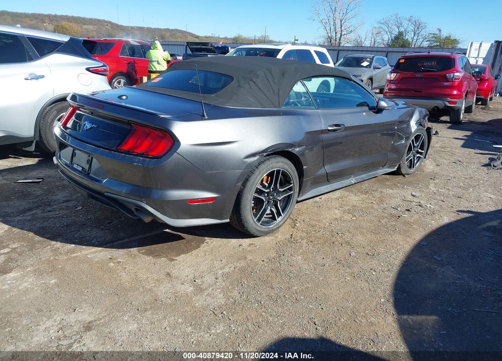 2018 FORD MUSTANG ECOBOOST PREMIUM VIN: 1FATP8UH4J5105805