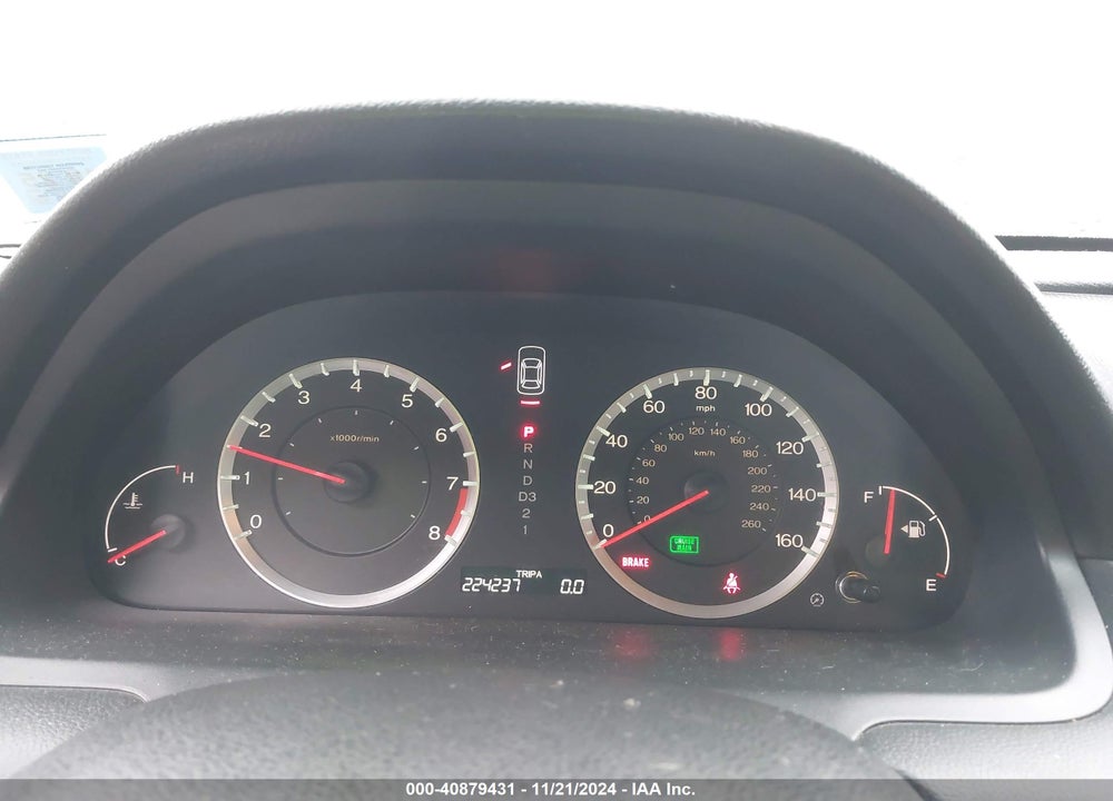 2009 HONDA ACCORD 2.4 EX VIN: 1HGCS12749A001085