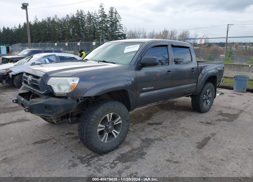 2014 TOYOTA TACOMA DOUBLE CAB VIN: 3TMLU4EN7EM153203