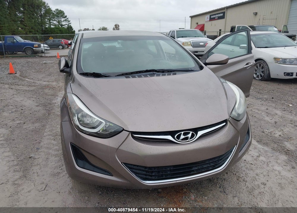 2014 HYUNDAI ELANTRA SE VIN: 5NPDH4AE1EH508953