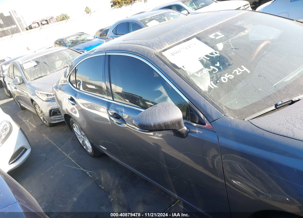2013 LEXUS ES 300H VIN: JTHBW1GG6D2020827