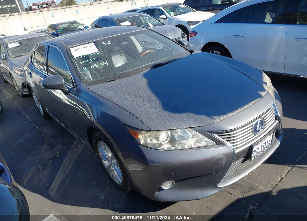 2013 LEXUS ES 300H VIN: JTHBW1GG6D2020827