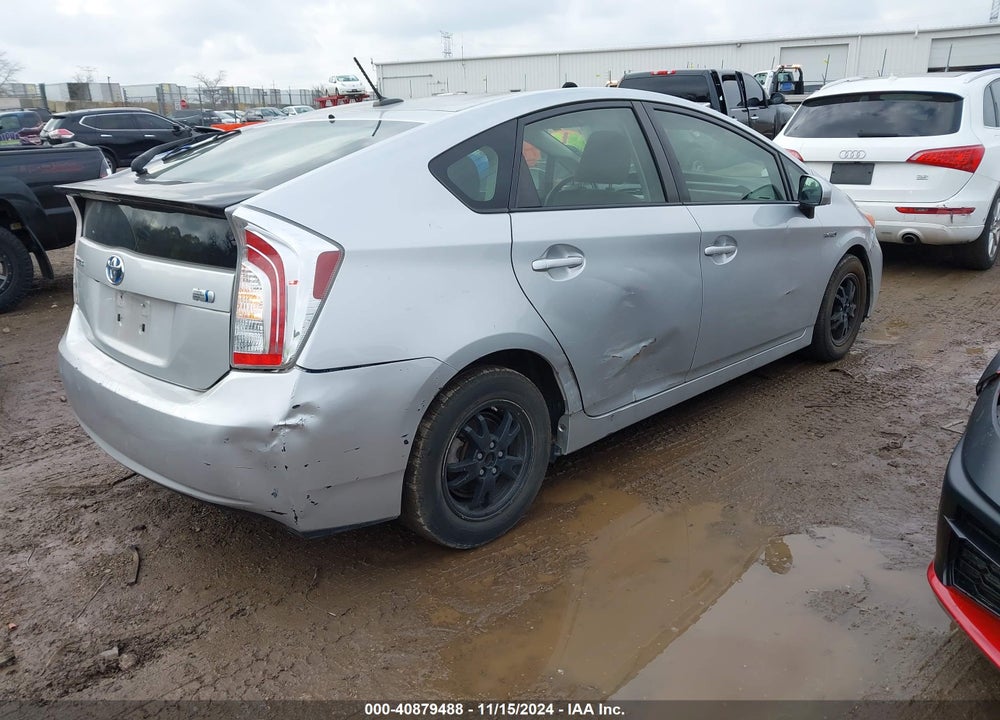 2013 TOYOTA PRIUS THREE VIN: JTDKN3DU2D1674790