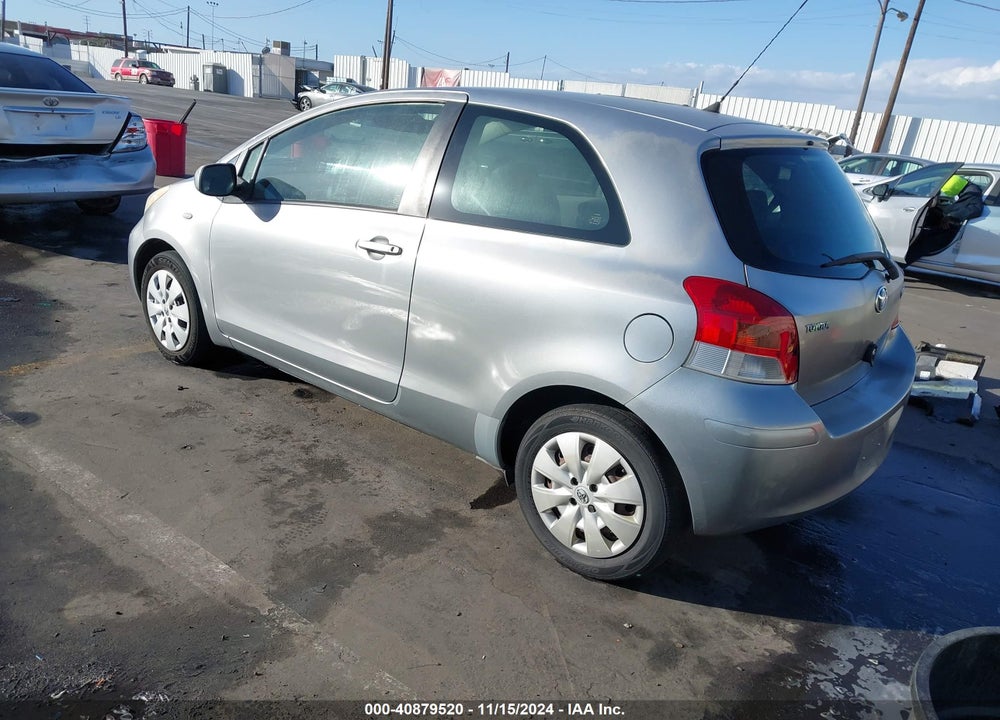 2009 TOYOTA YARIS VIN: JTDJT903795243167