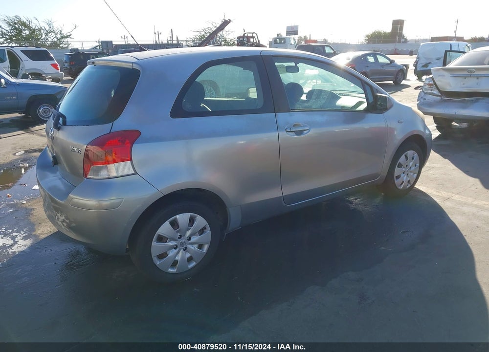 2009 TOYOTA YARIS VIN: JTDJT903795243167